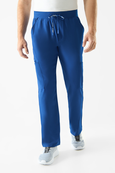 Pánské lékařské kalhoty Uniformix Super Flex, 4080-Royal Blue