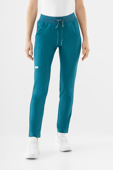 Dámská zdravotní kalhoty Uniformix Super Flex, 4030 Caraibben blue