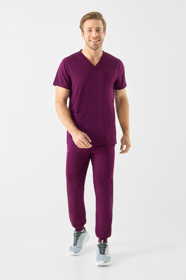 Lékařský set Med Couture RothWear - Blůza 7477 + Kalhoty 7777, WINE.