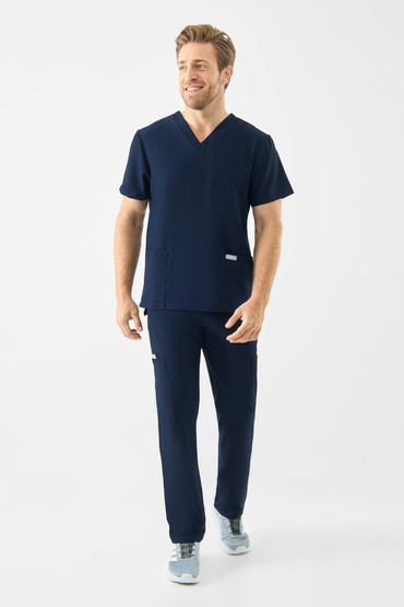 Lékařská sada Uniformix Super Flex, blůza 4050 + kalhoty 4080, Navy