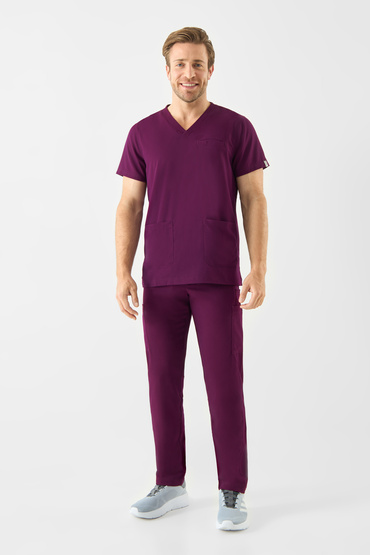 Lékařský set Med Couture RothWear - Blůza 7477 + Kalhoty 7779, WINE